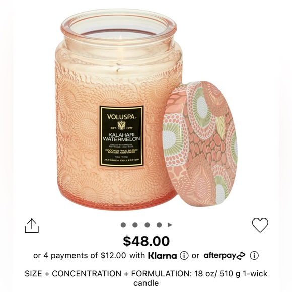 Voluspa Kalahari Watermelon - Picture 2 of 2